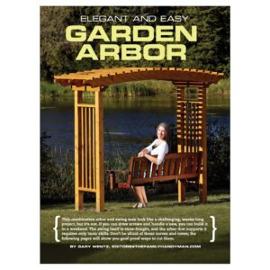 Elegant Garden Arbor