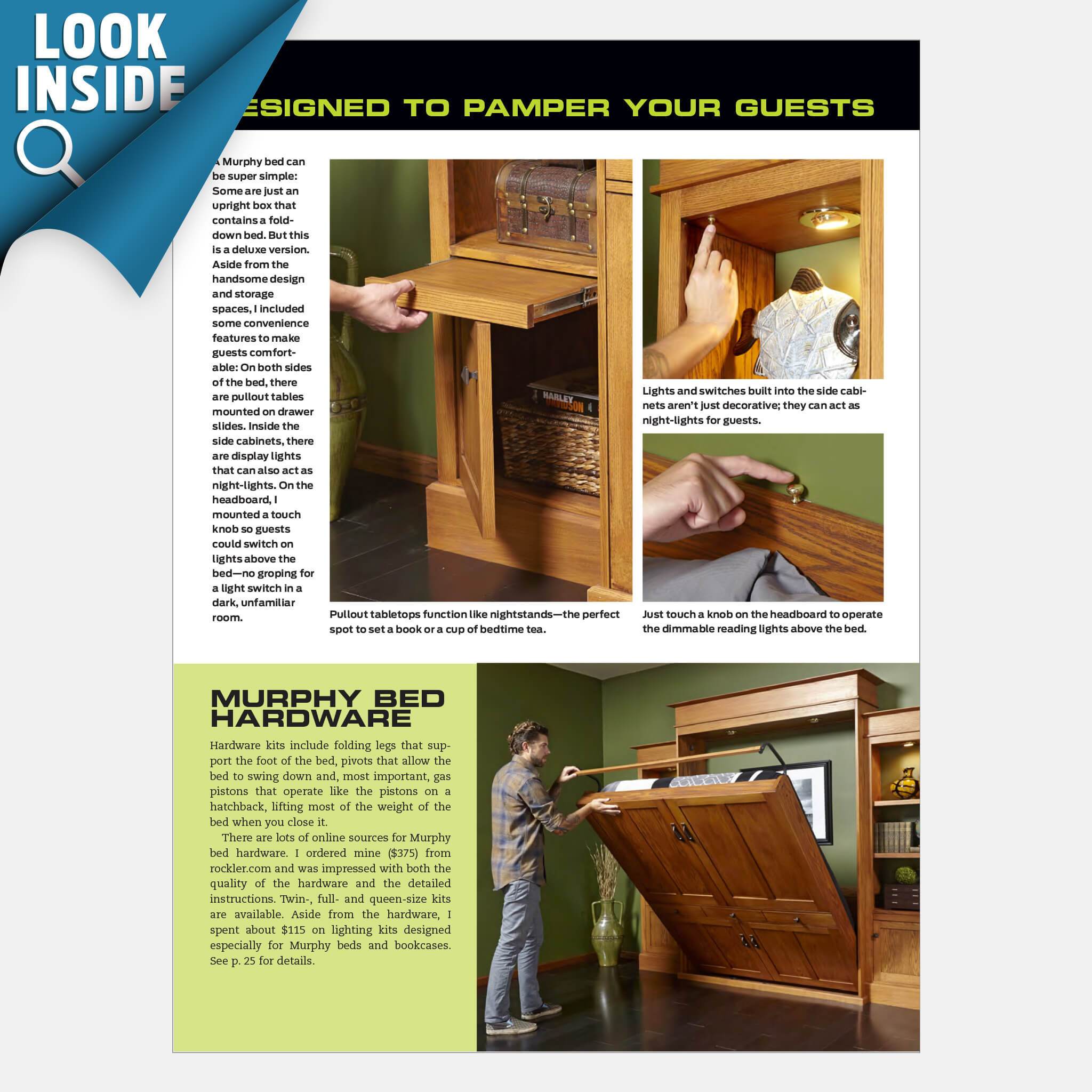 Murphy Bed & Bookcase - Image 3